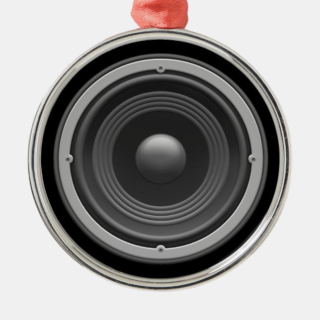 Woofer Metal Ornament (Front)