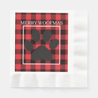 WoofmasThrow Pillow Napkin