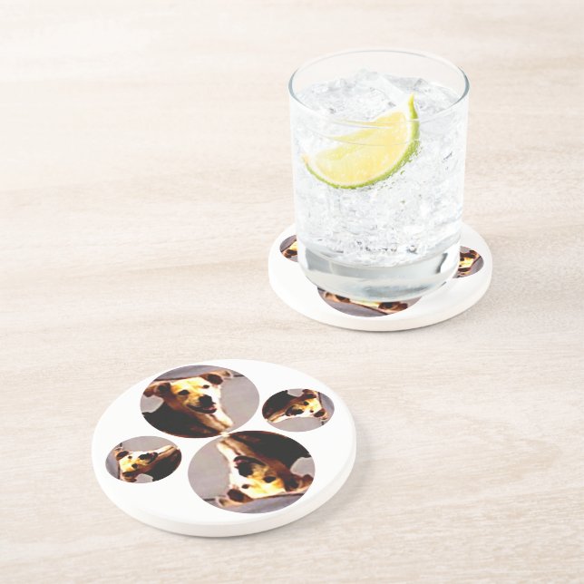 Woofs N' Wags  Coaster (Side)