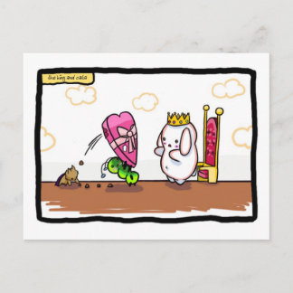 woofy king postcard
