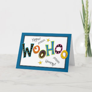 Woohoo Fun Add-any-age Birthday Greeting Card