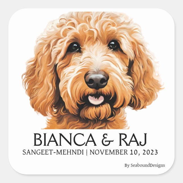 Wookie Dog Label (Front)