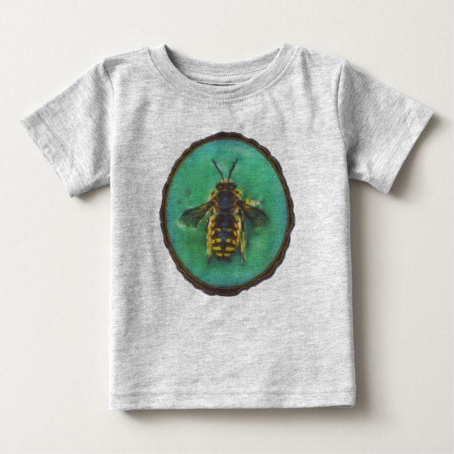 Wool Carder Bee Baby T-Shirt (Front)
