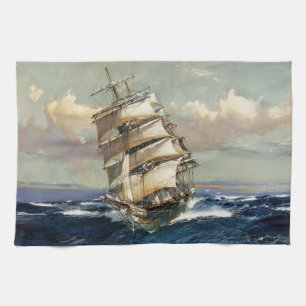 Wool Clipper Satamis Tea Towel