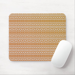 Wool Cross Stitch Knit Knitted Christmas Pattern   Mouse Pad