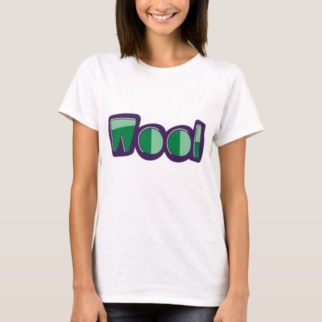 Wool Liverpool Funny Slang Wirral Cheshire T-Shirt (Front)