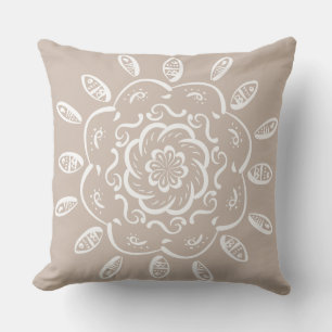 Wool Mandala Outdoor Cushion