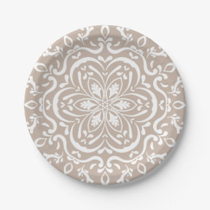 Wool Mandala Paper Plate