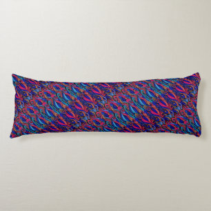 Wool Topped paisley      Body Cushion