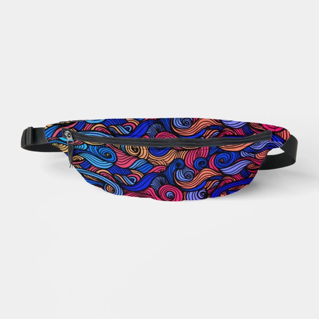 Wool Topped paisley       Bum Bags (Front)