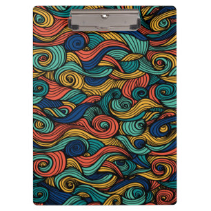 Wool Topped paisley Clipboard