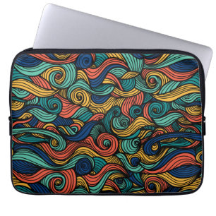 Wool Topped paisley Laptop Sleeve