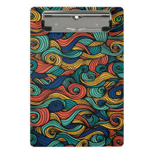 Wool Topped paisley Mini Clipboard