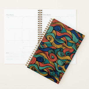 Wool Topped paisley      Planner