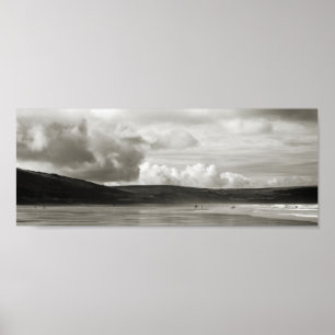 Woolacombe beach, Devon, UK Poster