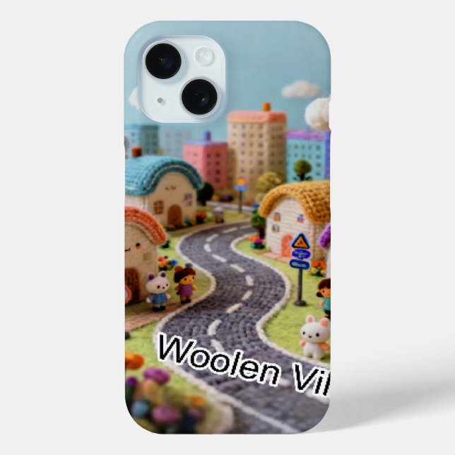 Woolen Village  Case-Mate iPhone Case (Back)