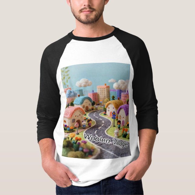 Woolen Village  T-Shirt (Front)