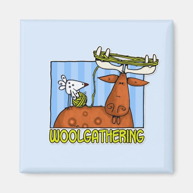 woolgathering magnet (Front)