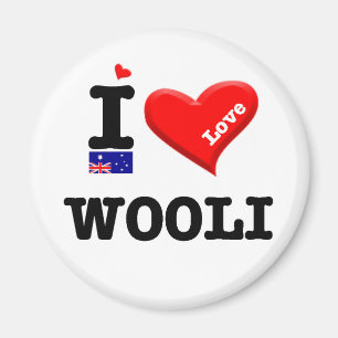 WOOLI - I Love Magnet