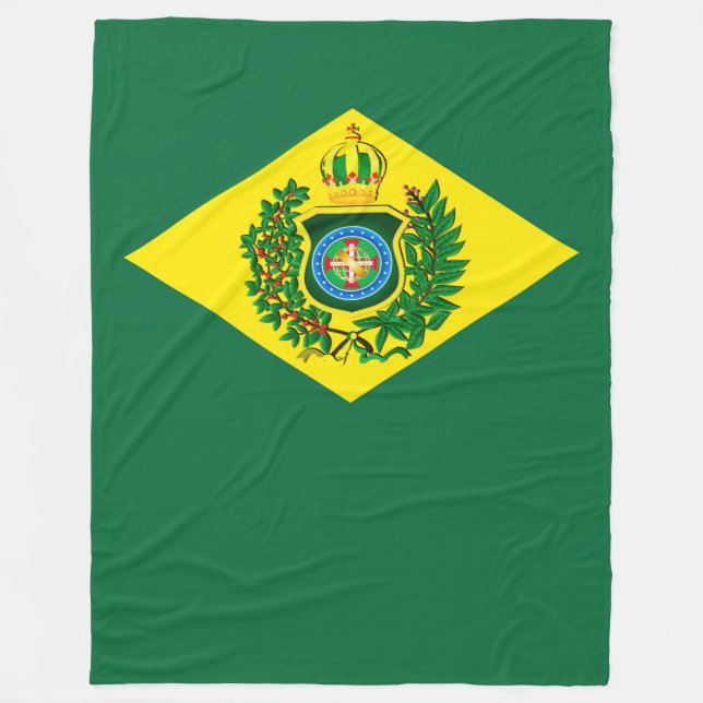 Woollen blanket Imperial Flag of Brazil (Front)