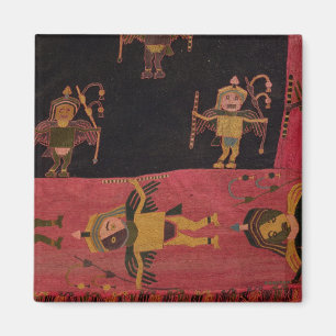 Woollen fabric magnet