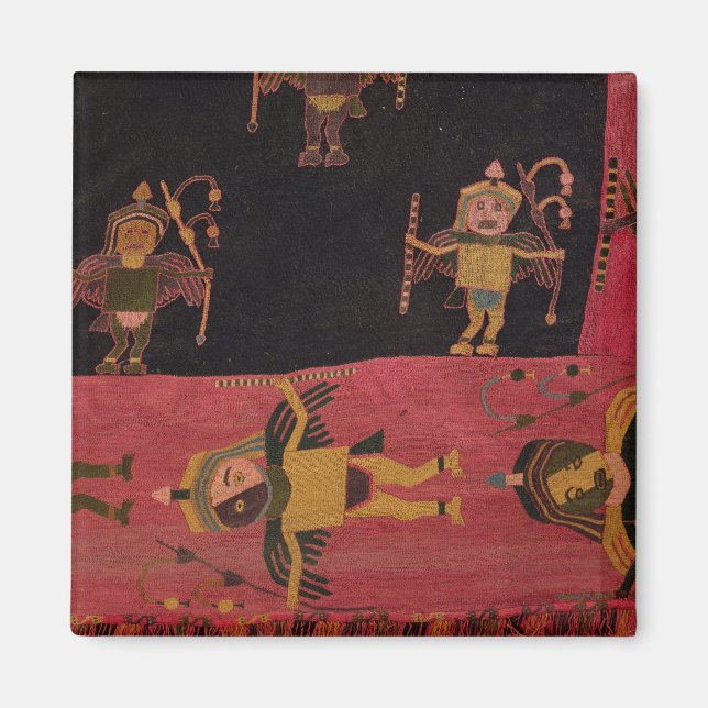 Woollen fabric magnet (Front)