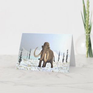 Woolly Mammoth Card