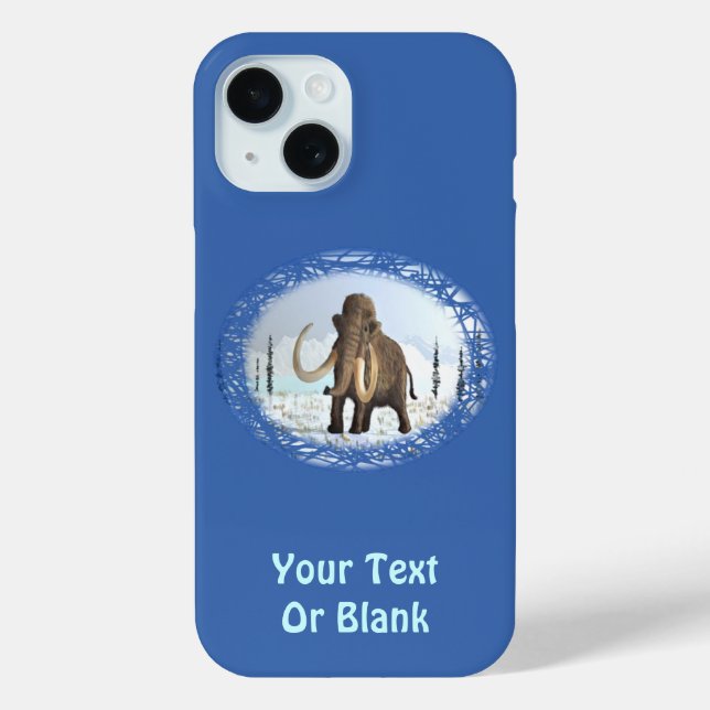 Woolly Mammoth Case-Mate iPhone Case (Back)