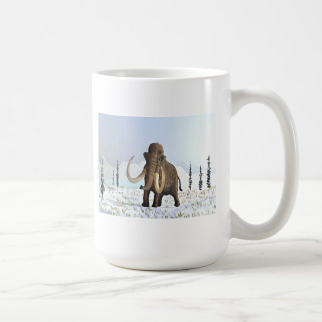 Woolly Mammoth Coffee Mug (Right)