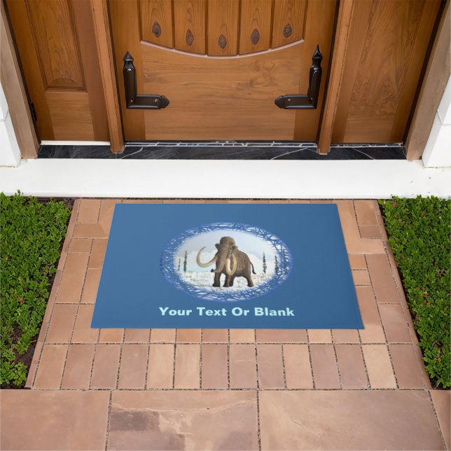 Woolly Mammoth Doormat (Outdoor)