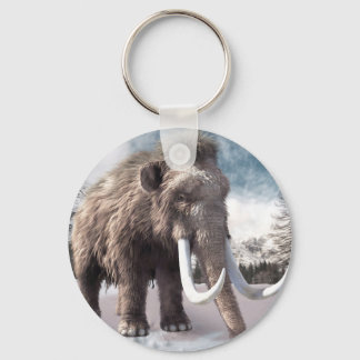 Woolly Mammoth Key Ring