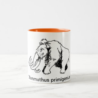 Woolly Mammoth Mug (Scientific Name)