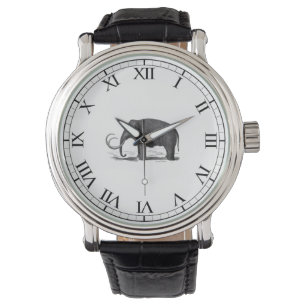 Woolly Mammoth Pre-Historic Elephant Watch