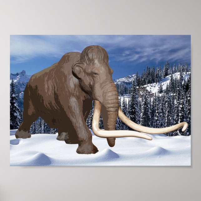 Woolly Mammoth Print (Front)