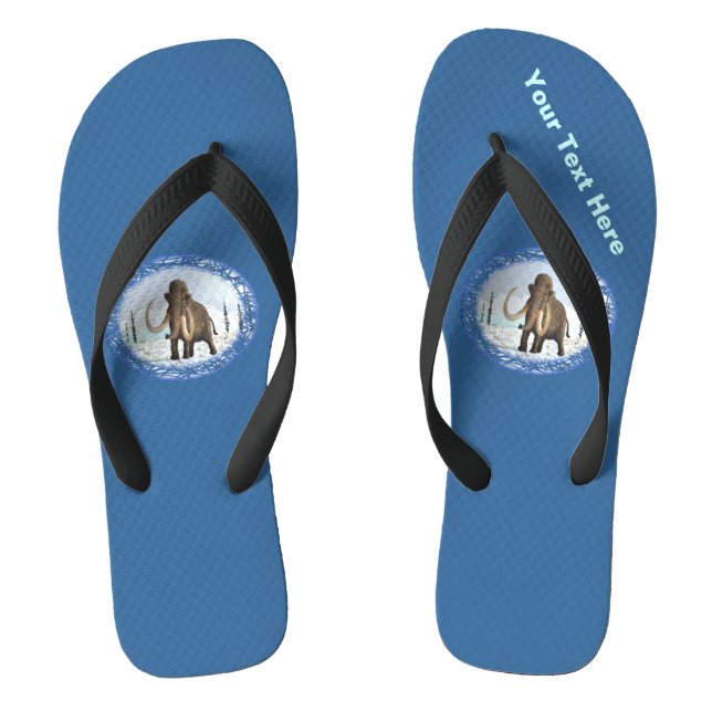 Woolly Mammoth Thongs (Footbed)
