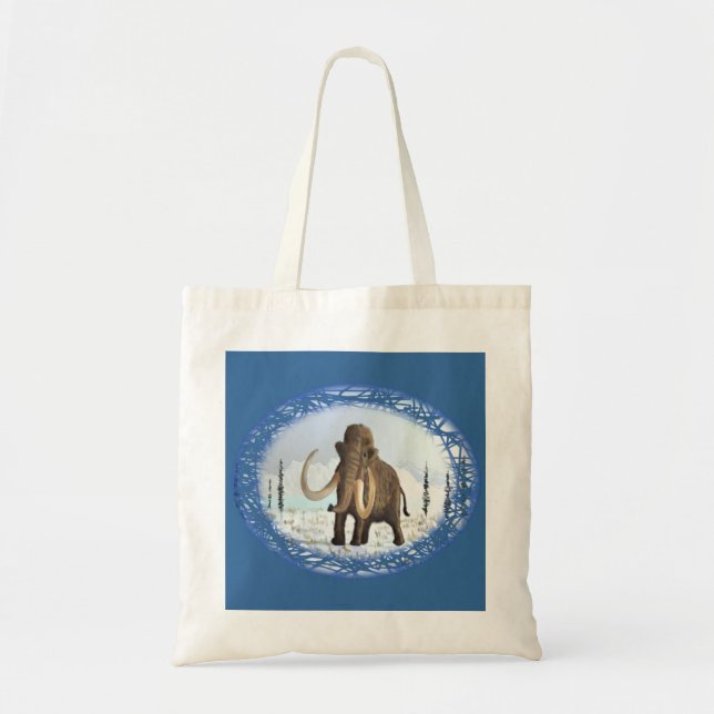 Woolly Mammoth Tote Bag (Front)