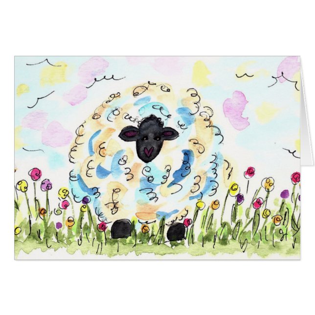 Woolly Sheep (Front Horizontal)