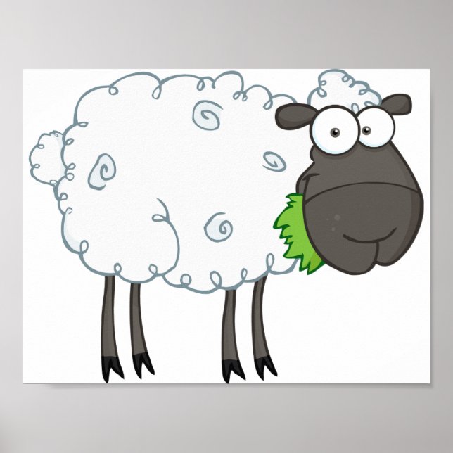 Woolly Sheep Poster (Front)
