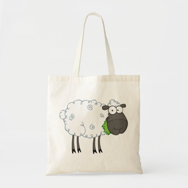 Woolly Sheep Tote Bag (Front)