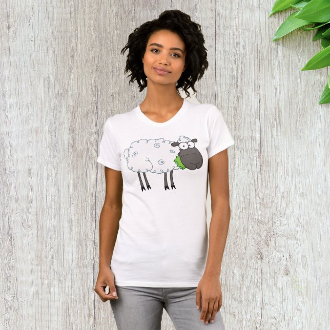 Woolly Sheep Womens T-Shirt (Creator Uploaded)