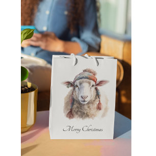Woolly Wonderland, custom Medium Gift Bag