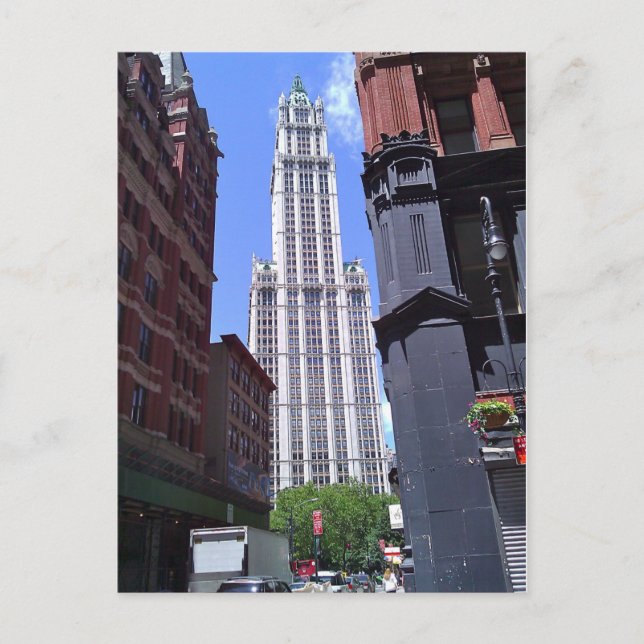 Woolworth Building, postcard (Front)