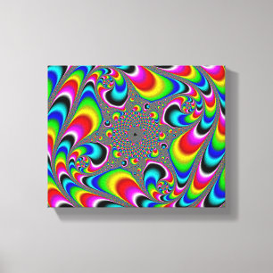 Woooo Mandelbrot Fractal Canvas Print