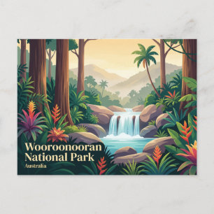 Wooroonooran National Park, Queensland, Australia Postcard