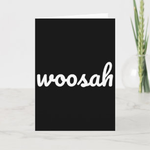 Woosah Calm Yoga Exhale Shirt Card
