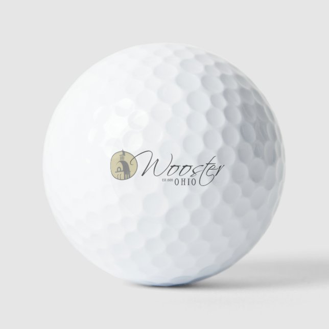 Wooster Ohio Golf Balls (Front)