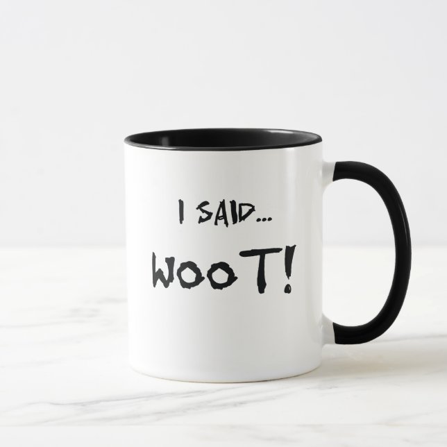 Woot - Binary Coded Mug (Right)