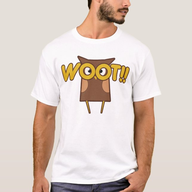 Woot Congrats Owl T-Shirt (Front)