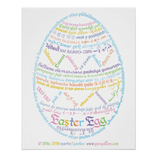 Wor(l)d Easter Egg Poster