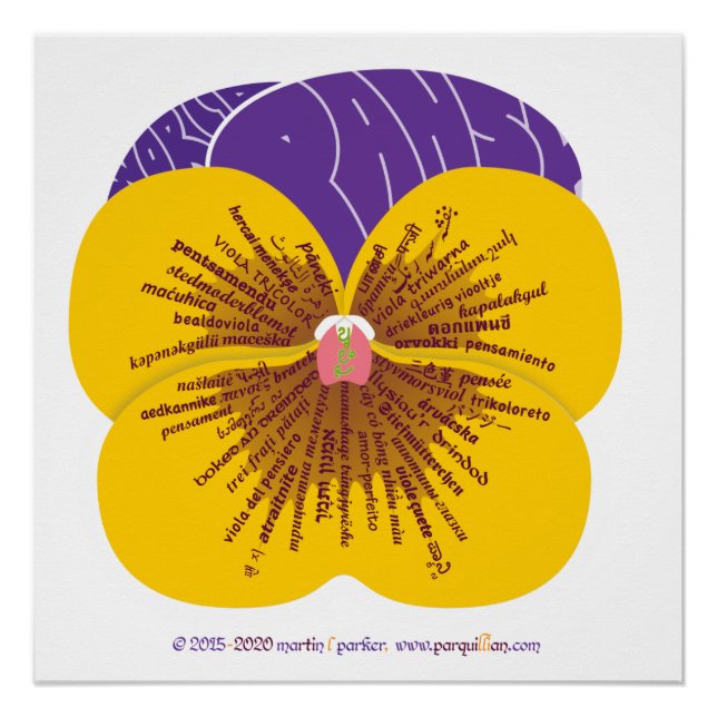 Wor(l)d Pansy Poster (Front)